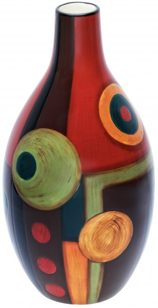 Magu Keramik Vase 32cm handbemalt "SAMBA" - 190 876
