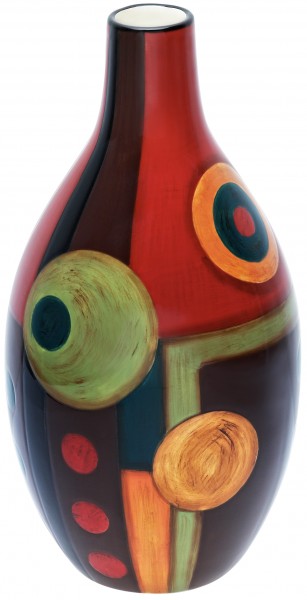 Magu Keramik Vase 32cm handbemalt