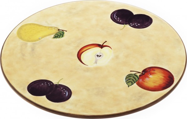 Magu Keramik Tortenplatte 36cm handbemalt