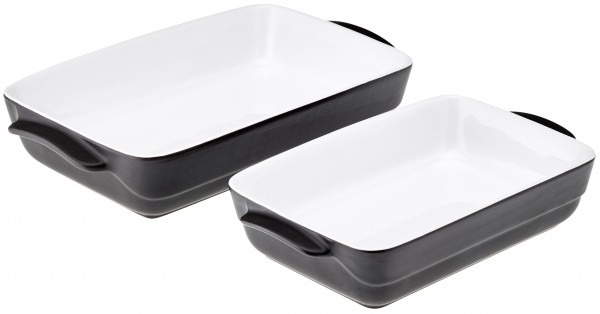Magu Keramik Auflaufform eckig 31x10cm „Schiefer“ - 103 523