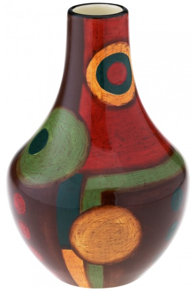 Magu Keramik Vase 20cm handbemalt