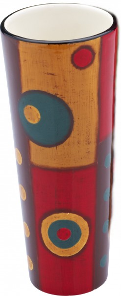 Magu Keramik Vase 20cm handbemalt