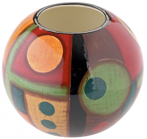 Magu Keramik Vase 15cm handbemalt