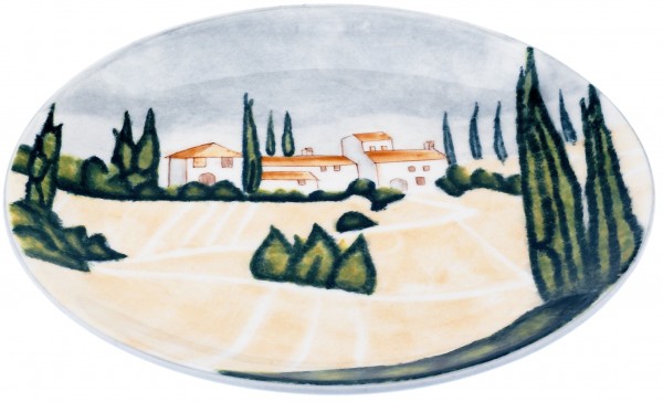 Magu Keramik Teller tief 22cm handbemalt "SIENA" - 125 352