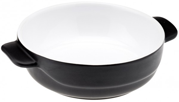 Magu Keramik Auflaufform rund 25x20cm „Schiefer“ - 103 513