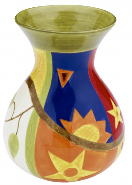 Magu Keramik Vase 28cm handbemalt