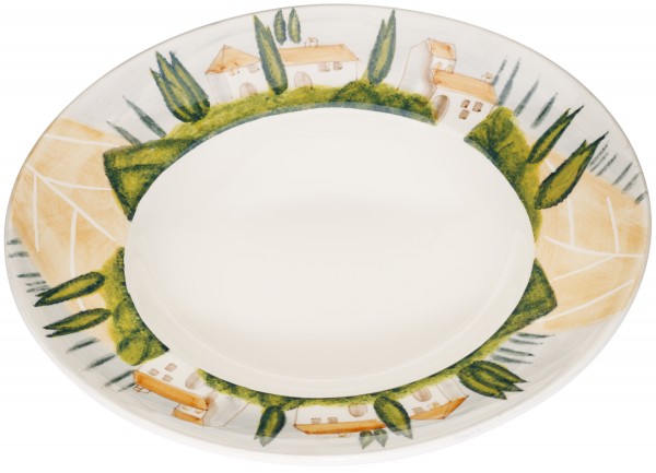Magu Keramik Pasta-Teller 29cm handbemalt „SIENA“ - 125 356
