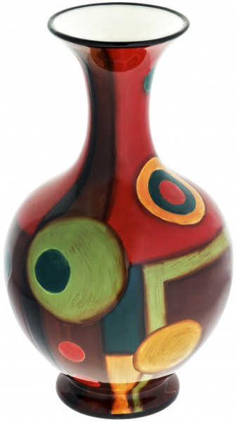 Magu Keramik Vase 36cm handbemalt