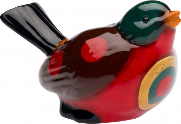 Magu Keramik Vogel 14cm handbemalt “SAMBA“ - 190 965