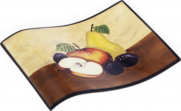 Magu Keramik Obstschale 32cm handbemalt