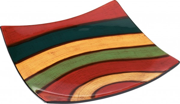 Magu Keramik Schale 23cm handbemalt