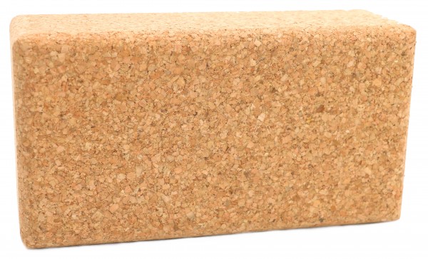 Yogablock Kork ohne Gravur 22.5 x 12 x 7.5cm